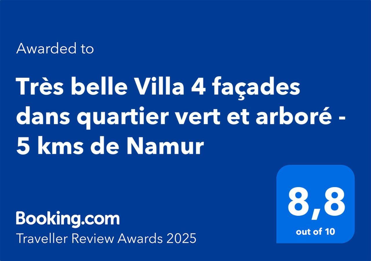 Tres Belle Villa 4 Facades Dans Quartier Vert Et Arbore - 5 Kms De נמור מראה חיצוני תמונה